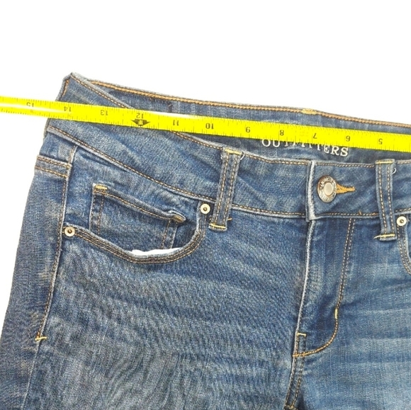 American Eagle Classic Blue Skinny Jeans - Picture 8 of 10